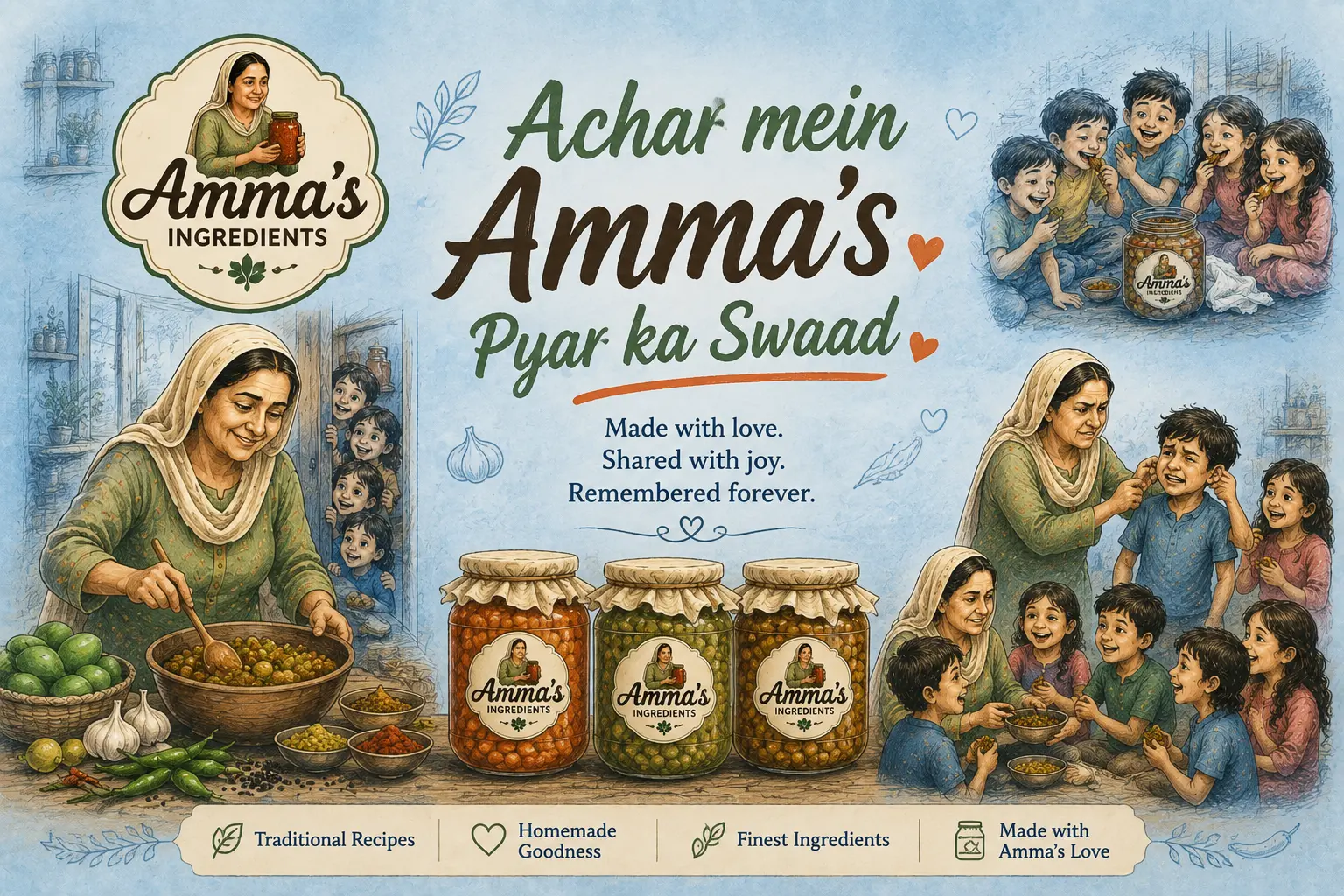 Achar mein Amma's Pyar ka Swaad